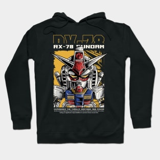 Gundam RX78 Artwork Hoodie